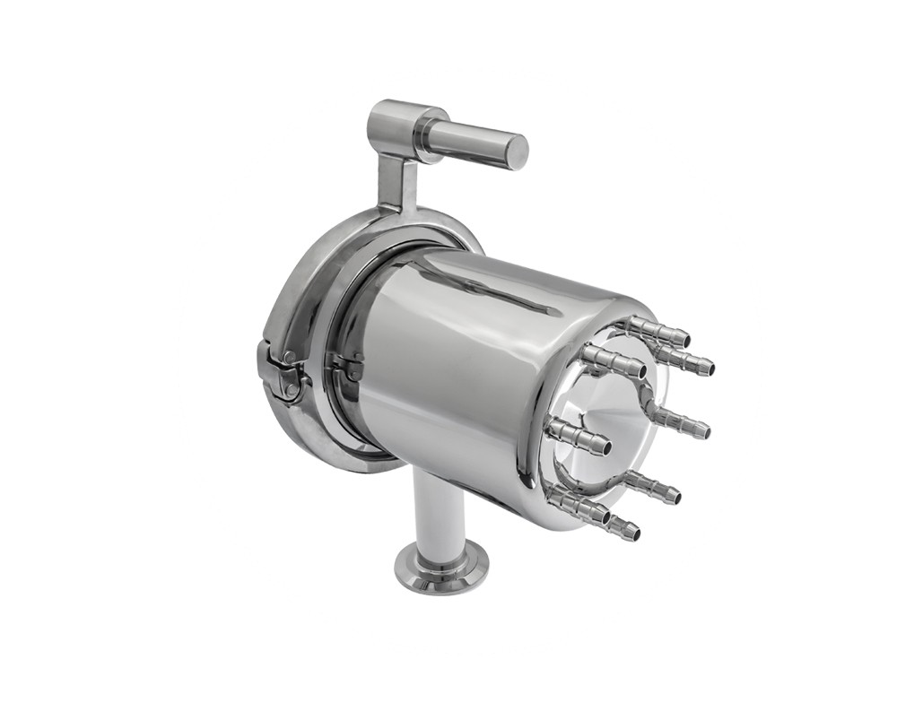 Tank manifold for filling machines